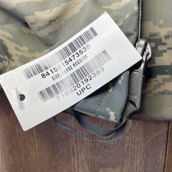 New Military Men’s Large Regular Parka Hooded Jacket  Environmental Camouflage! - Picture 2 of 9